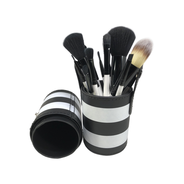 SET 221 - BLACK, WHITE & PEARL TRAVEL SET - colornoir