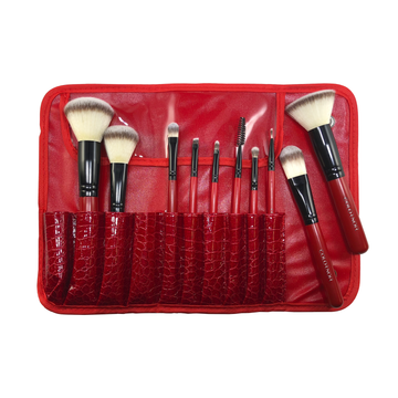 SET 451 - RED SNAKESKIN VEGAN SET - colornoir