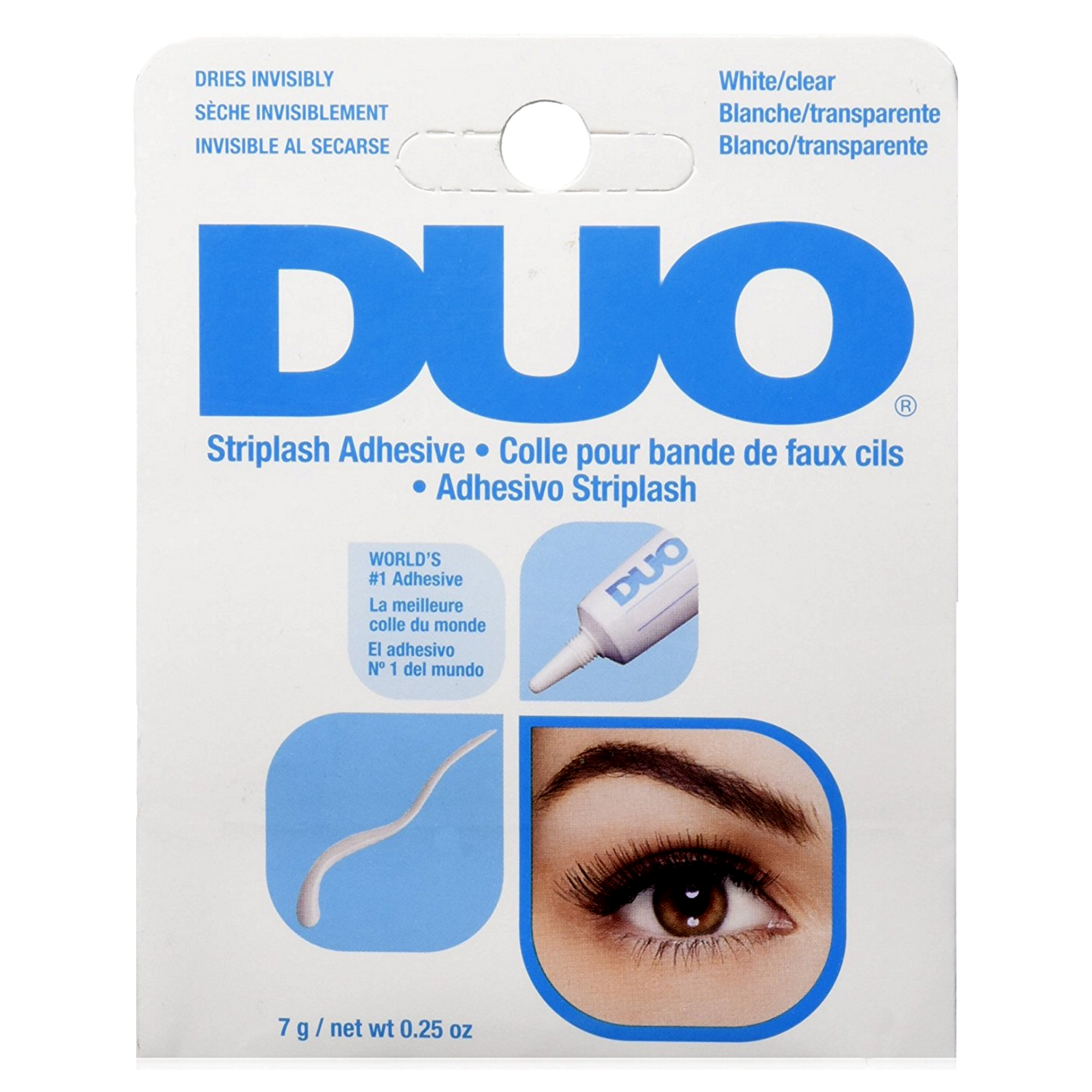DUO White/Clear Eyelash Adhesive - colornoir